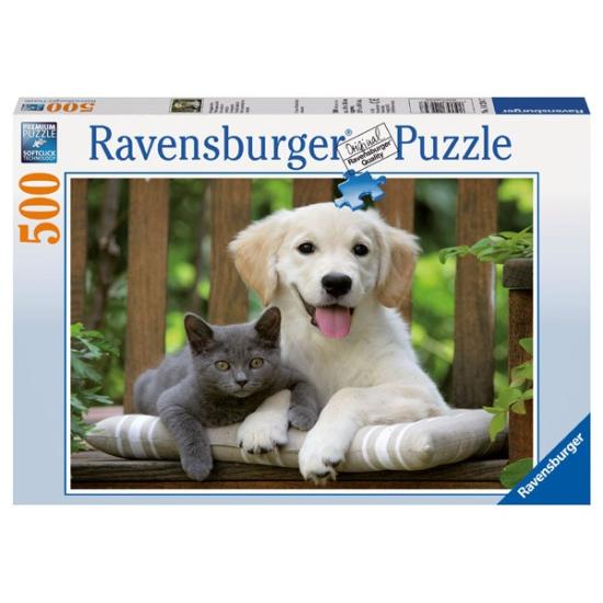 Puzzle Ravensburger Animais Amigáveis 500 Peças