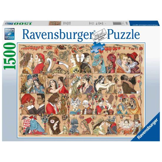 Puzzle Ravensburger Love Através dos Anos 1500 Peças