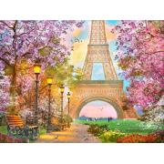 Puzzle Ravensburger Love in Paris 1500 peças