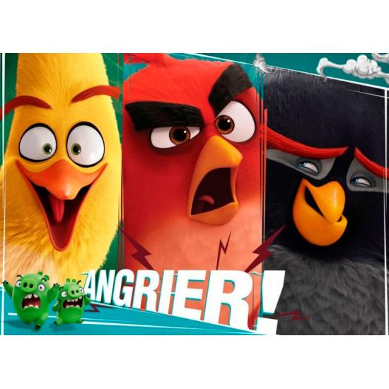 Puzzle Ravensburger Angry Birds 4 x 100 peças