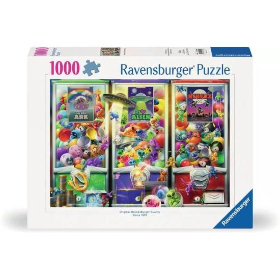 Puzzle Ravensburger Animais, Alienígenas E Ninjas de 1000 Peças