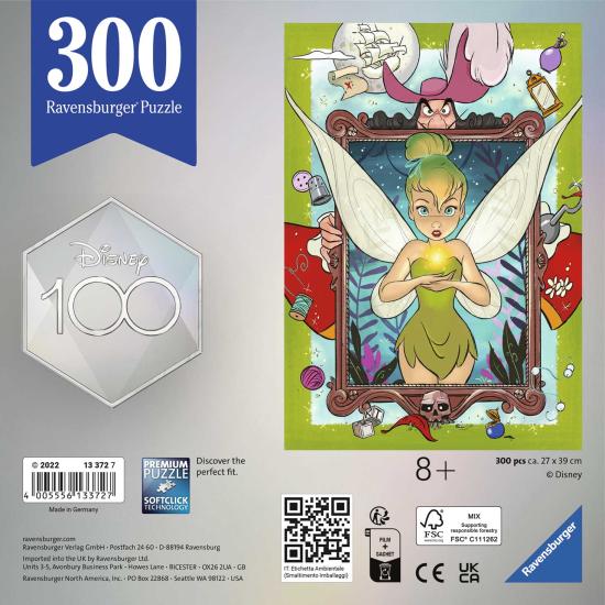 Puzzle Ravensburger Aniversario Disney Sininho de 300 peças