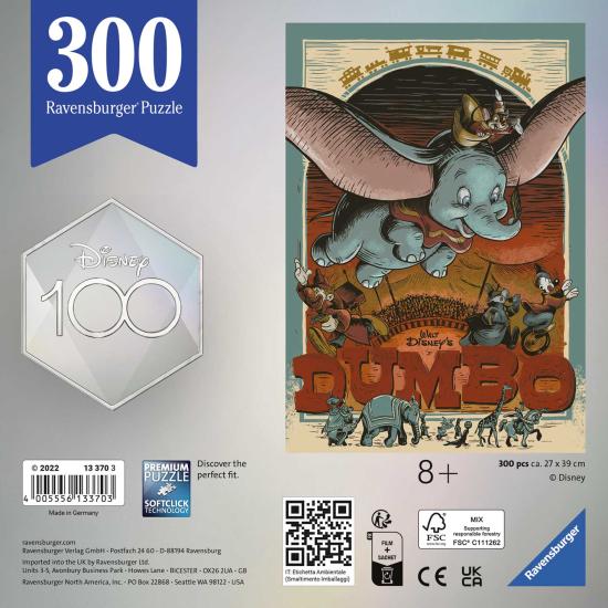 Puzzle Ravensburger Aniversario Disney Dumbo de 300 peças