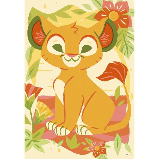 Puzzle Ravensburger Aniversario Disney Rei Leão de 300 peças