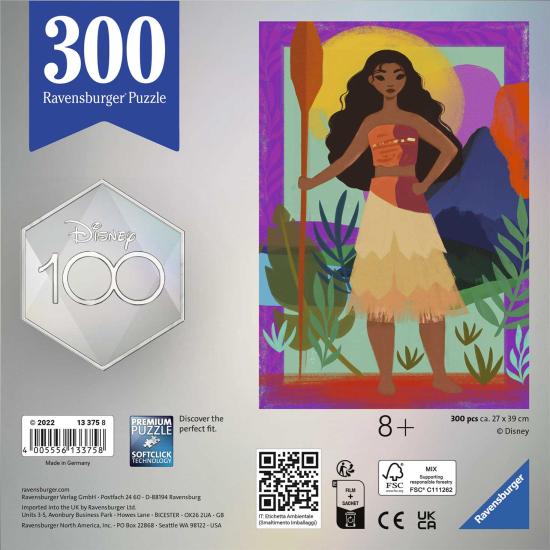 Puzzle Ravensburger Aniversario Disney Vaiana de 300 Peças