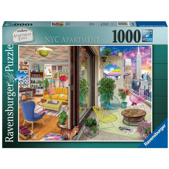 Puzzle Ravensburger New York Apartment 1000 peças