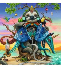 Puzzle Ravensburger Valorize Seu Mundo Com Dulk: Brilho 500 P