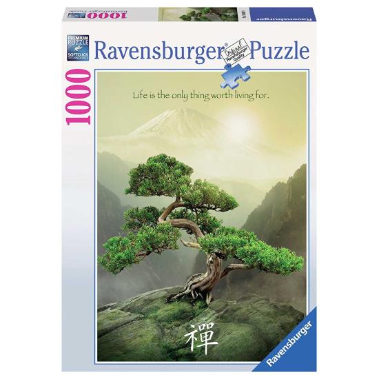 Puzzle de árvore Zen Ravensburger 1000 peças Puzzle de árvore Zen Ravensburger 1000 peças