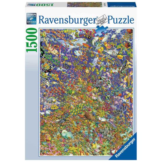 Puzzle Ravensburger Arco-íris de Peixes de 1500 peças