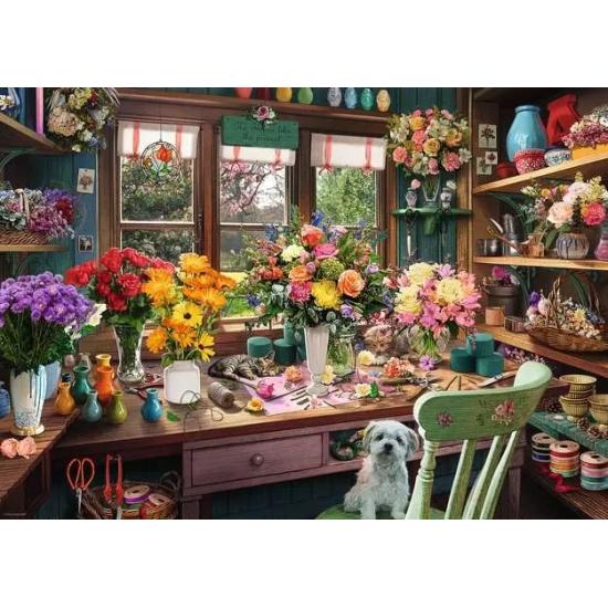 Puzzle Ravensburger Arranjo Floral  1000 Peças