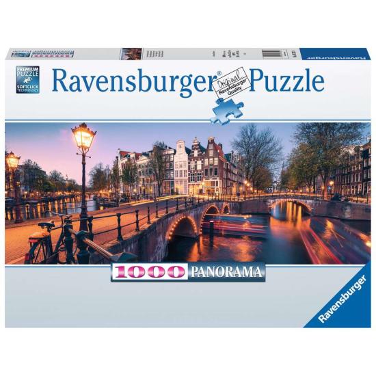 Ravensburger Sunset in Amsterdam Puzzle de 1000 peças