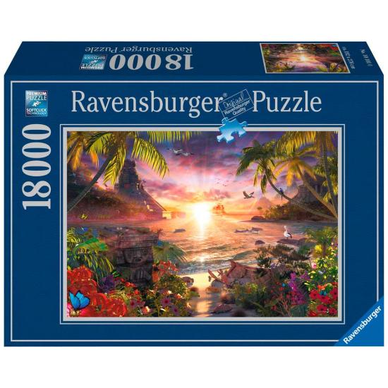 Puzzle Ravensburger Sunset Paradise 18.000 peças