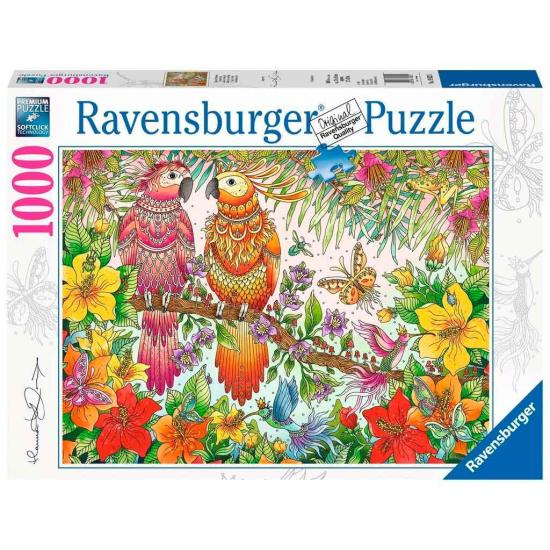 Puzzle de 1000 peças com atmosfera tropical Ravensburger