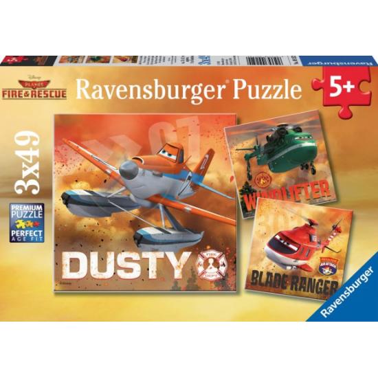 Planos de aviões Ravensburger 2 Puzzles 3 x 49 peças