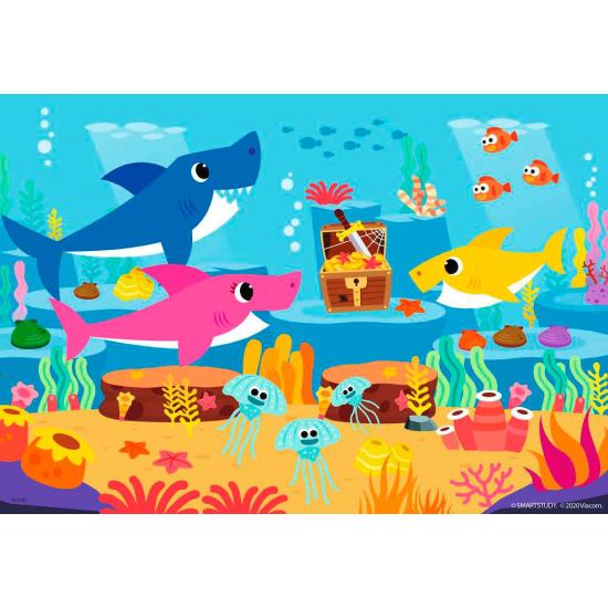 Puzzle Ravensburger Baby Shark 2x24 Peças