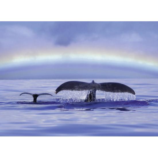 Ravensburger Puzzle Baleias no Oceano 500 Peças