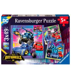 Puzzle Ravensburger Batwheels de 3x49 peças