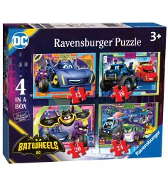 Puzzle Ravensburger Batwheels Progressivo de 12+16+20+24 Pçs