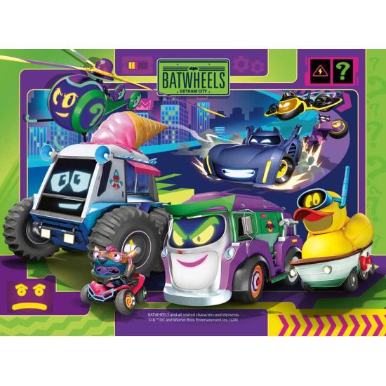 Puzzle Ravensburger Batwheels Progressivo de 12+16+20+24 Pçs