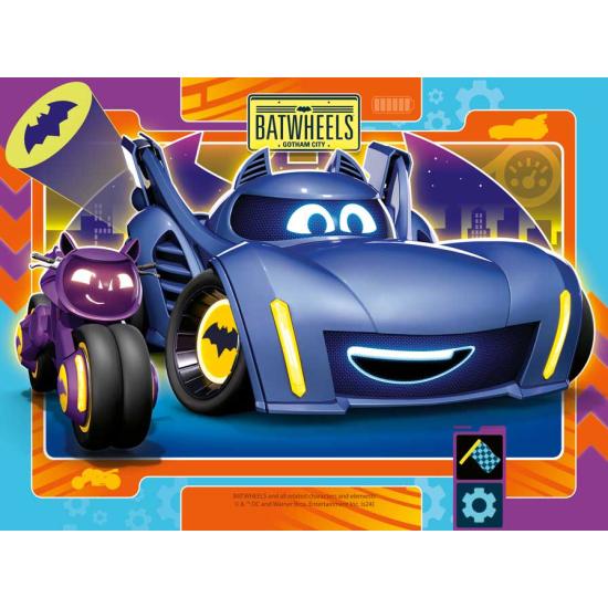 Puzzle Ravensburger Batwheels Progressivo de 12+16+20+24 Pçs