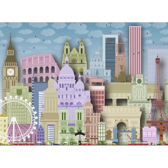 Puzzle Ravensburger Belezas da Europa XXL 300 peças