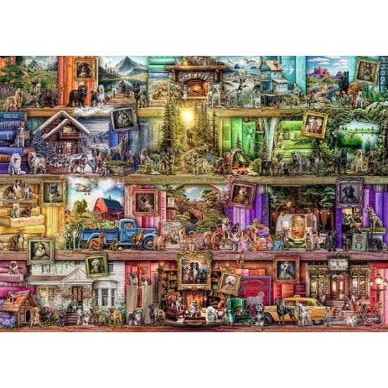 Puzzle Ravensburger Biblioteca De Cães de 1000 peças