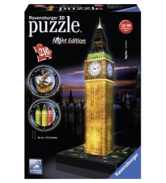Puzzle Ravensburger Big Ben Night Edition 3D 3D 216 peças