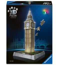 Puzzle Ravensburger Big Ben Night Edition Led 3D 235  peças