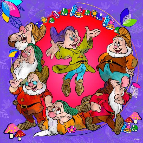 Ravensburger Puzzle Sete Anões da Branca de Neve 500 Peças