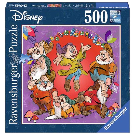 Ravensburger Puzzle Sete Anões da Branca de Neve 500 Peças