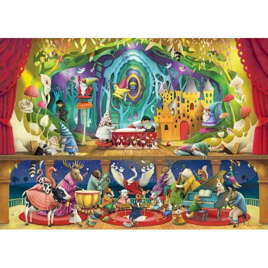 Puzzle Ravensburger Branca de Neve e os 7 Anões de 1000 peças
