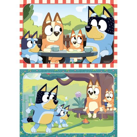 Puzzle Ravensburger Bluey 2x12 peças