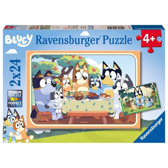 Puzzle Ravensburger Bluey 2x24 Peças