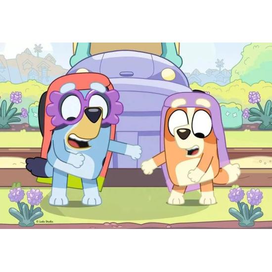 Puzzle Ravensburger Bluey Disfarçado de 35 Peças