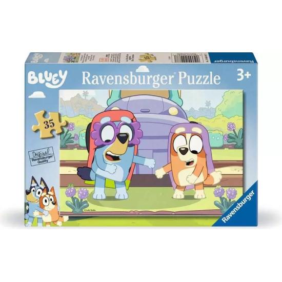 Puzzle Ravensburger Bluey Disfarçado de 35 Peças