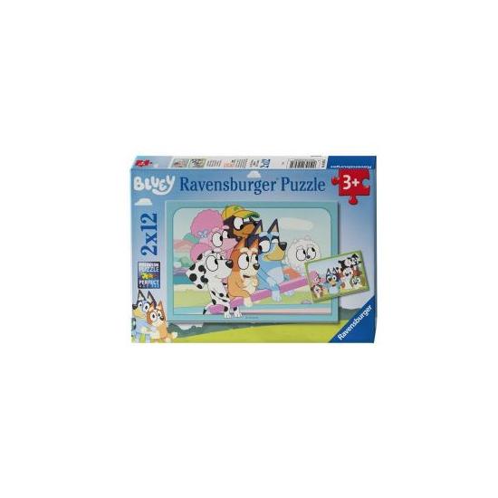 Puzzle Ravensburger Bluey 2x12 peças