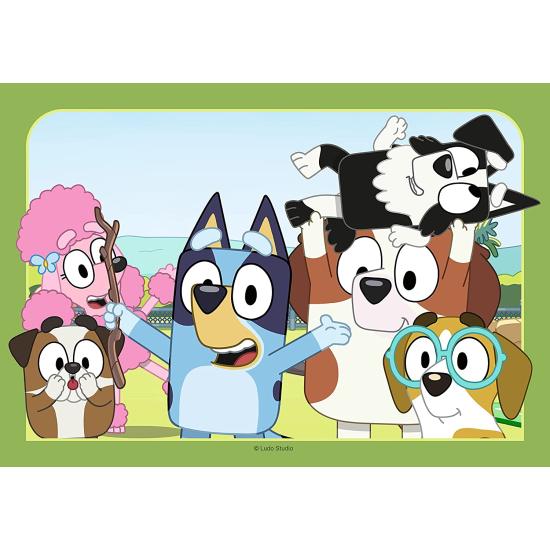 Puzzle Ravensburger Bluey 2x12 peças
