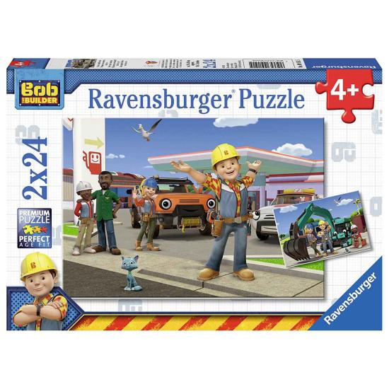 Ravensburger Bob The Builder Puzzle 2x24 Peças