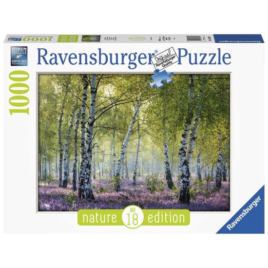 Puzzle Ravensburger Birch Forest 1000 peças Puzzle Ravensburger Birch Forest 1000 peças