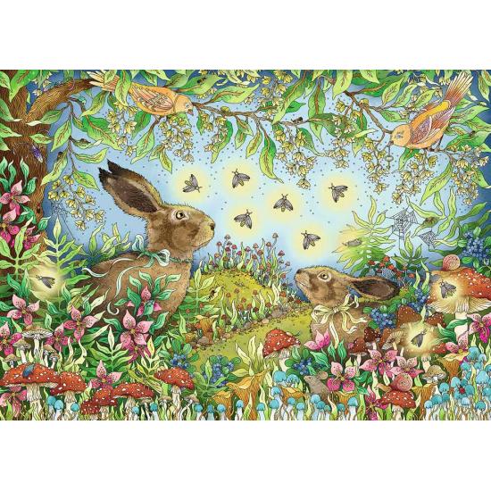 Puzzle Ravensburger Magical Forest 1000 peças