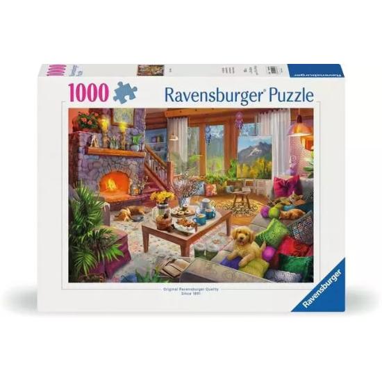 Puzzle Ravensburger Cabana Aconchegante 1000 Peças