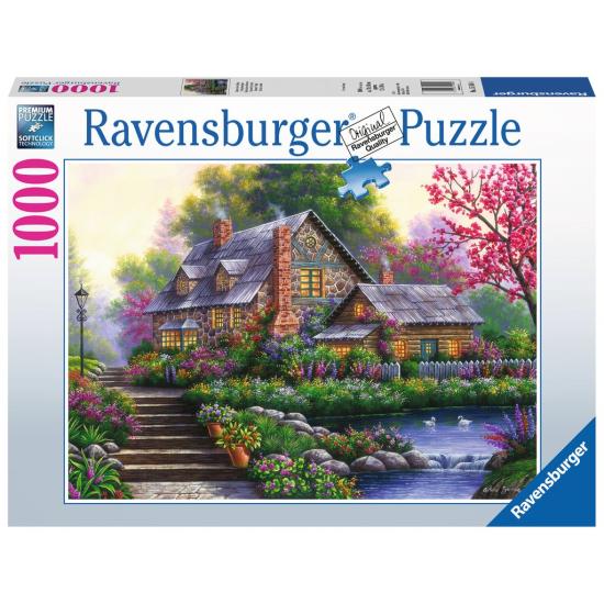 Puzzle Ravensburger Cabine Romântica de 1000 Peças