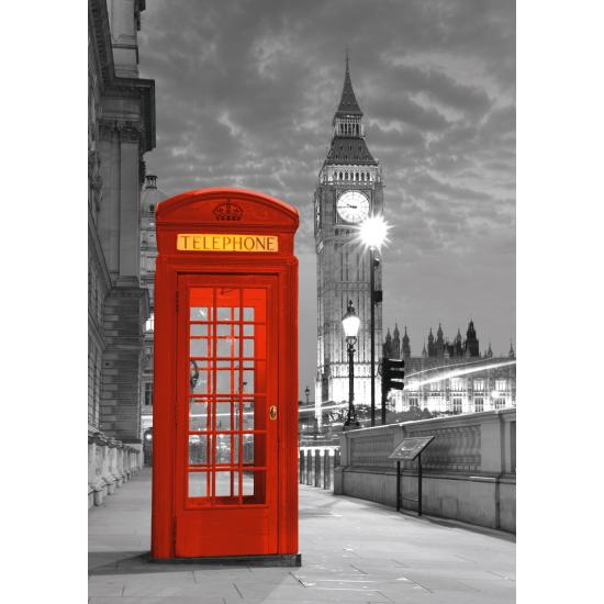 Puzzle de cabine telefônica Ravensburger London 1000 peça