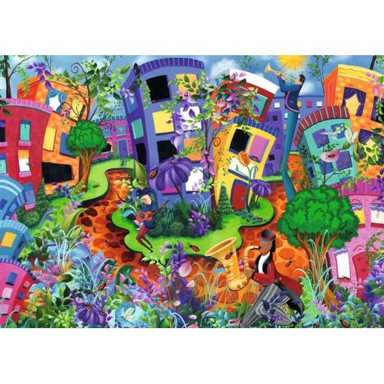 Puzzle Ravensburger Rua Lady Bug de 1000 Peças