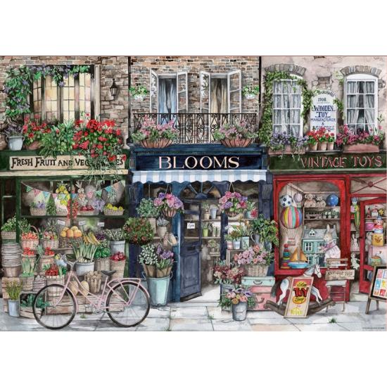 Puzzle Ravensburger Rua Principal Movimentada de 1000 Peças
