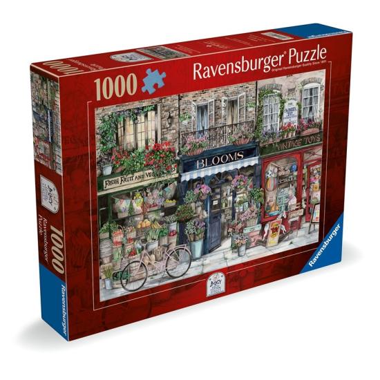 Puzzle Ravensburger Rua Principal Movimentada de 1000 Peças
