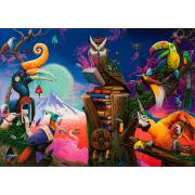 Puzzle Ravensburger Canções de pássaros extintos 1000 Peças