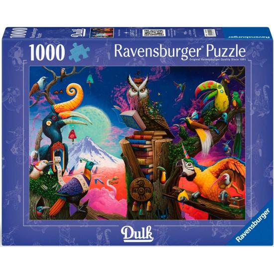 Puzzle Ravensburger Canções de pássaros extintos 1000 Peças