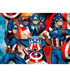 Puzzle Ravensburger Capitão América XXL 100 peças