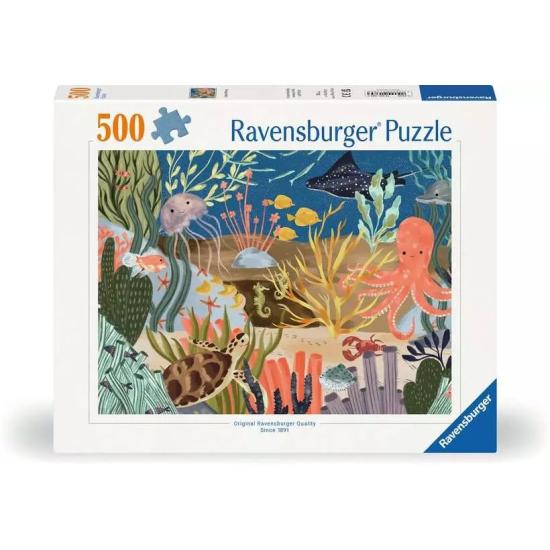 Puzzle Ravensburger Capricho Oceânico de 500 peças